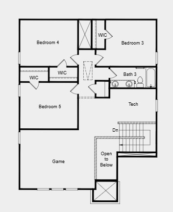 219 Rustic Alder Drive Crosby, TX 77532 - Photo 40 of 40 Floorplan Rendering