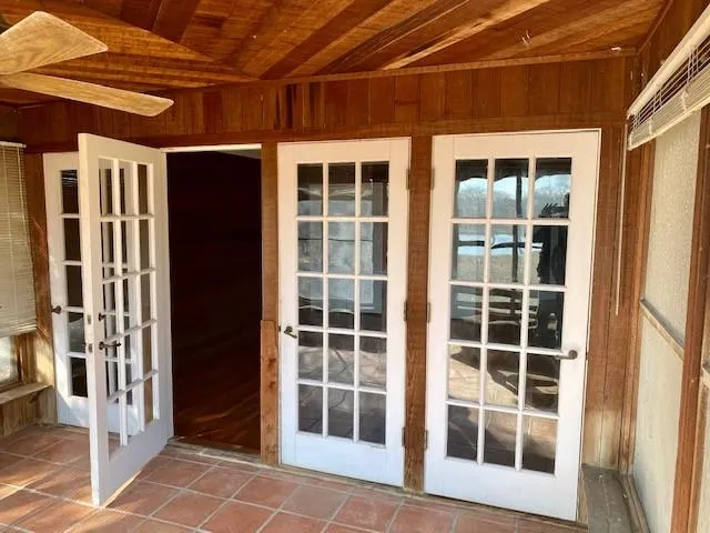 a view of front door