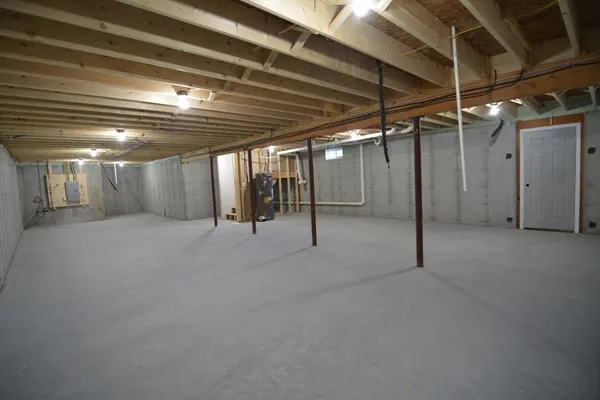 a view of empty room