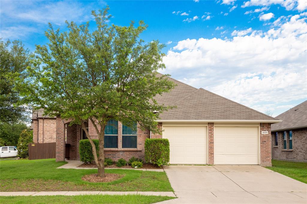 1031 Barrington Drive Prosper, TX 75078 - Photo 1 of 1 front view of a house with a yard