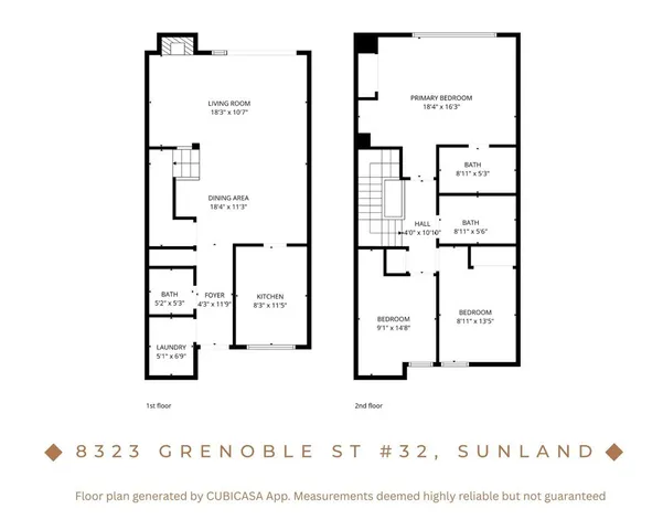 $630,000 | 8323 Grenoble Street, Unit 32, Sunland, CA 91040