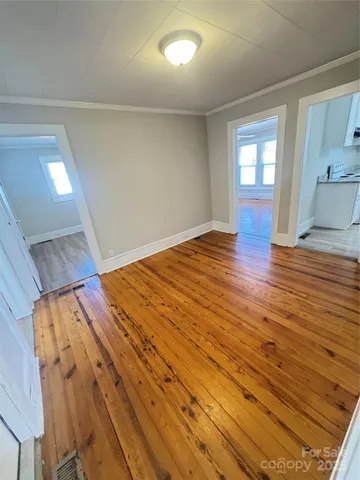 a view of empty room