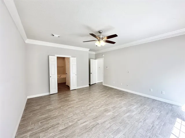 wooden floor in an empty room