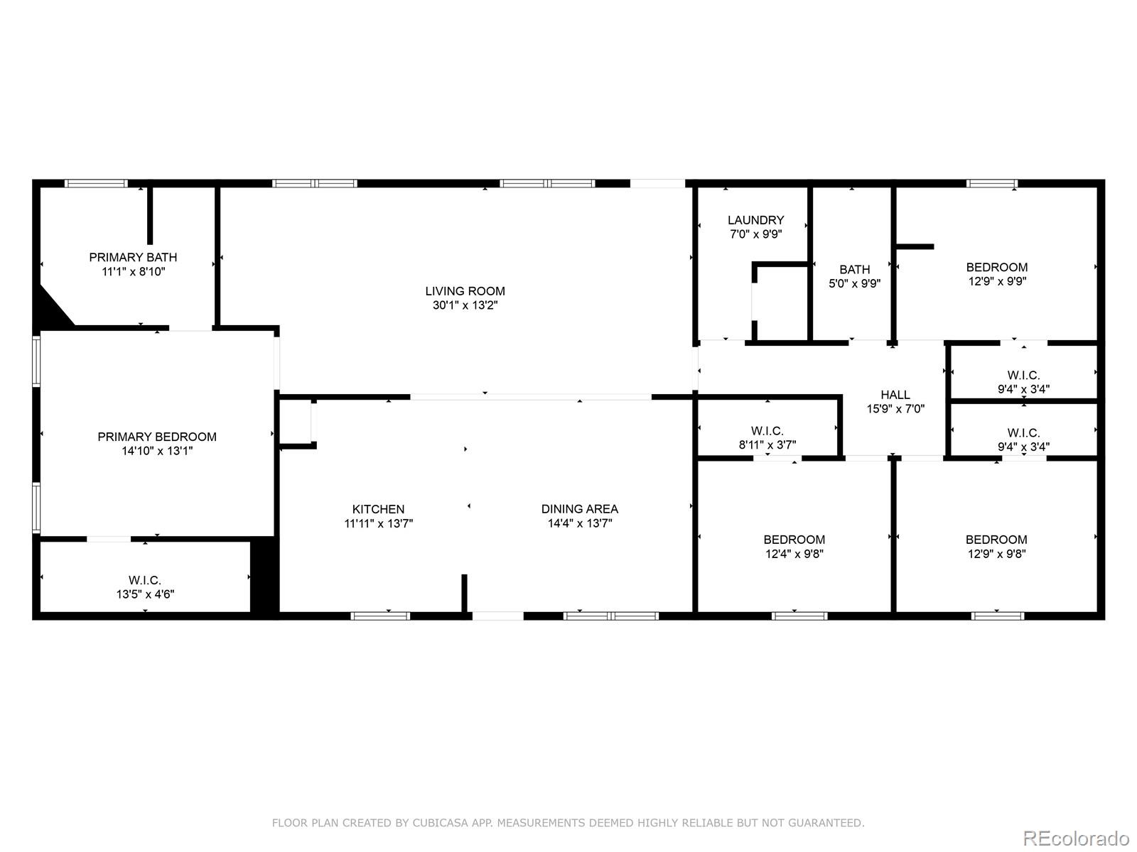 1428 Carlson Road Rye, CO 81069 - Photo 20 of 20 a picture of a floor plan