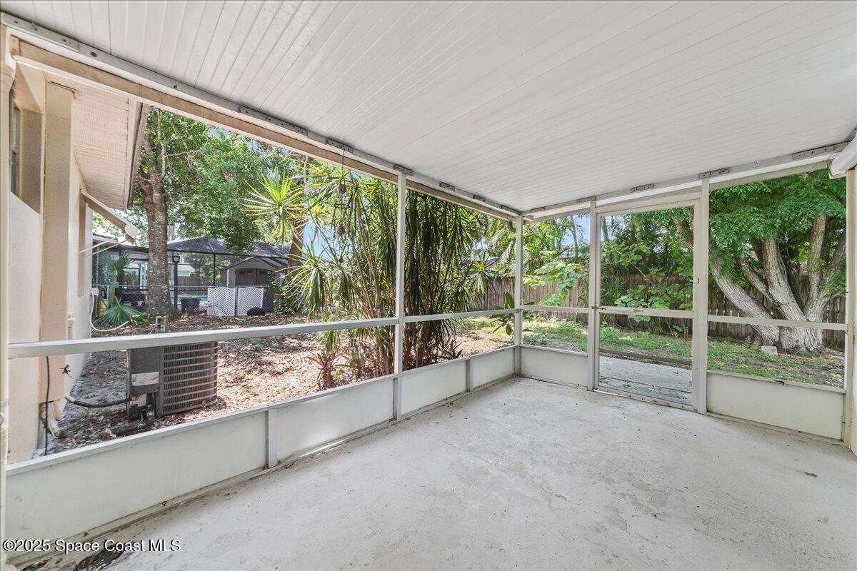 133 Lee Road Melbourne, FL 32904 - Photo 23 of 28 Screened Patio