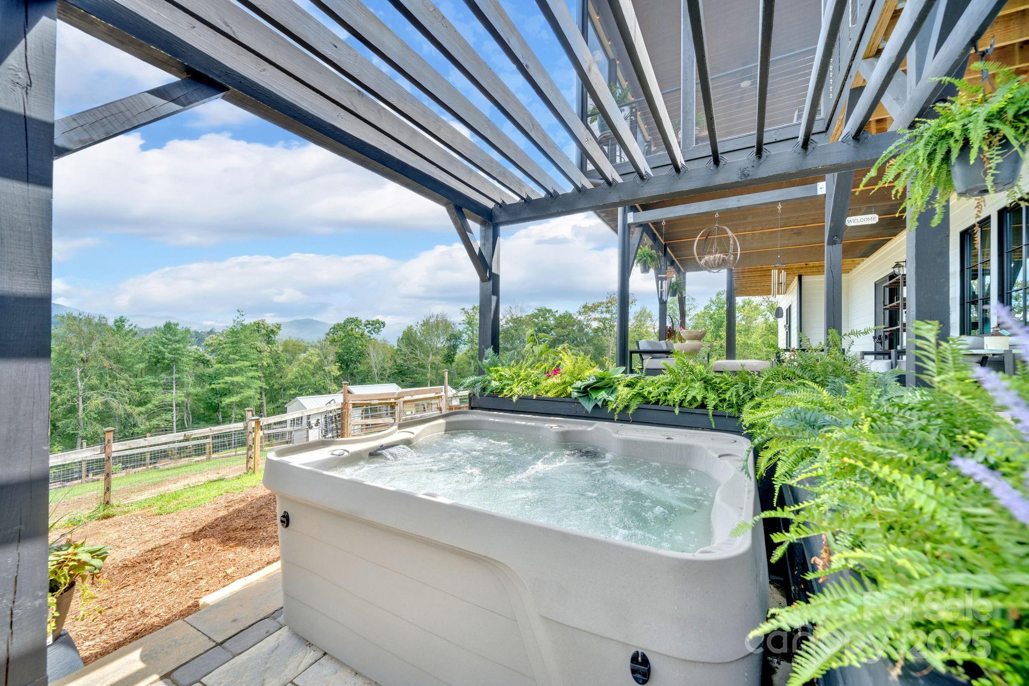 23 Windy Ridge Fairview, NC 28730 - Photo 37 of 47 a view of a swimming pool with a patio