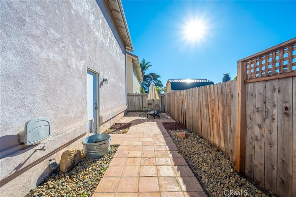 1306 Avenida Pelicanos Oceano, CA 93445 - Photo 27 of 39 a view of a porch with wooden floor
