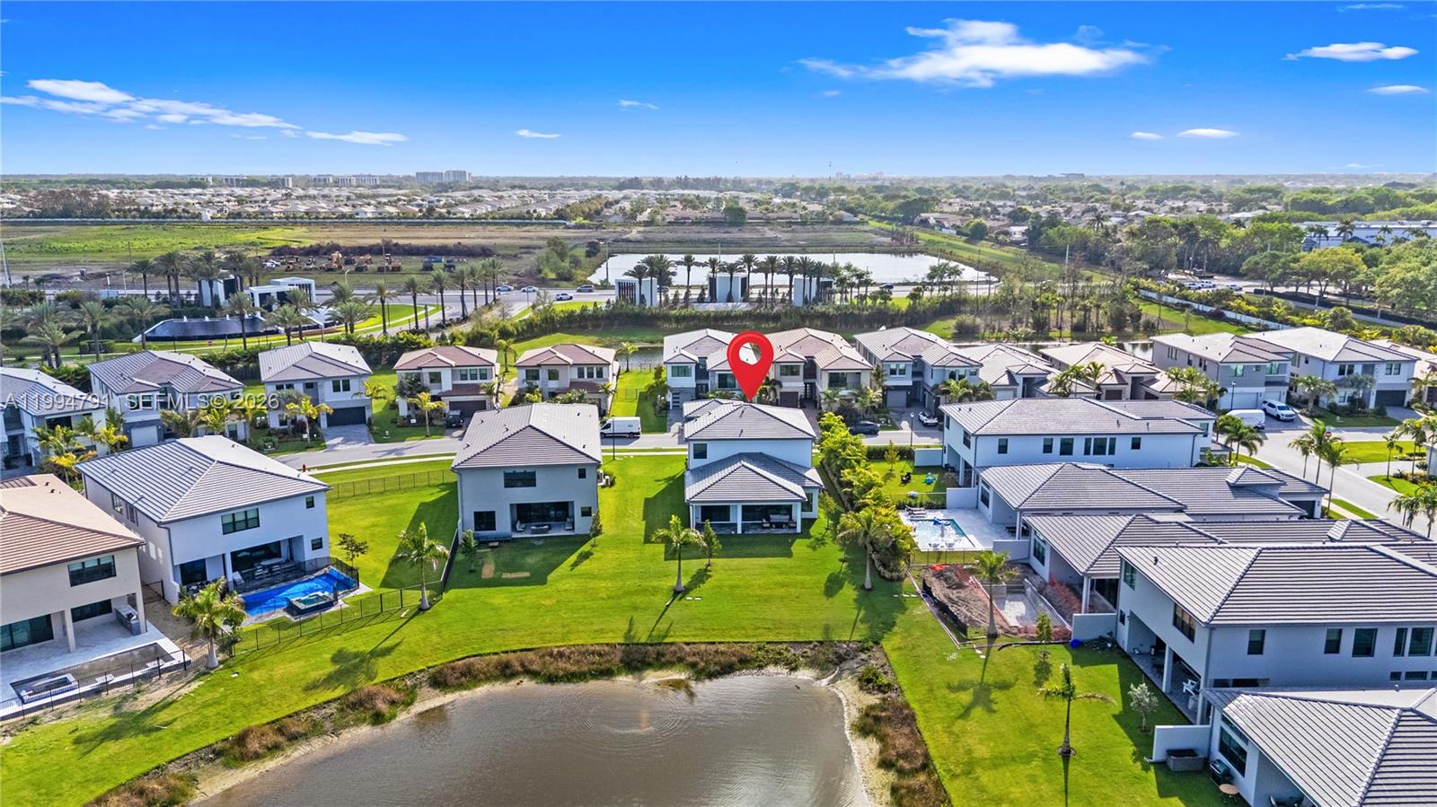 9378 Sunflower Mdw Road Boca Raton, FL 33434 - Photo 13 of 17 Overhead view of property looking east