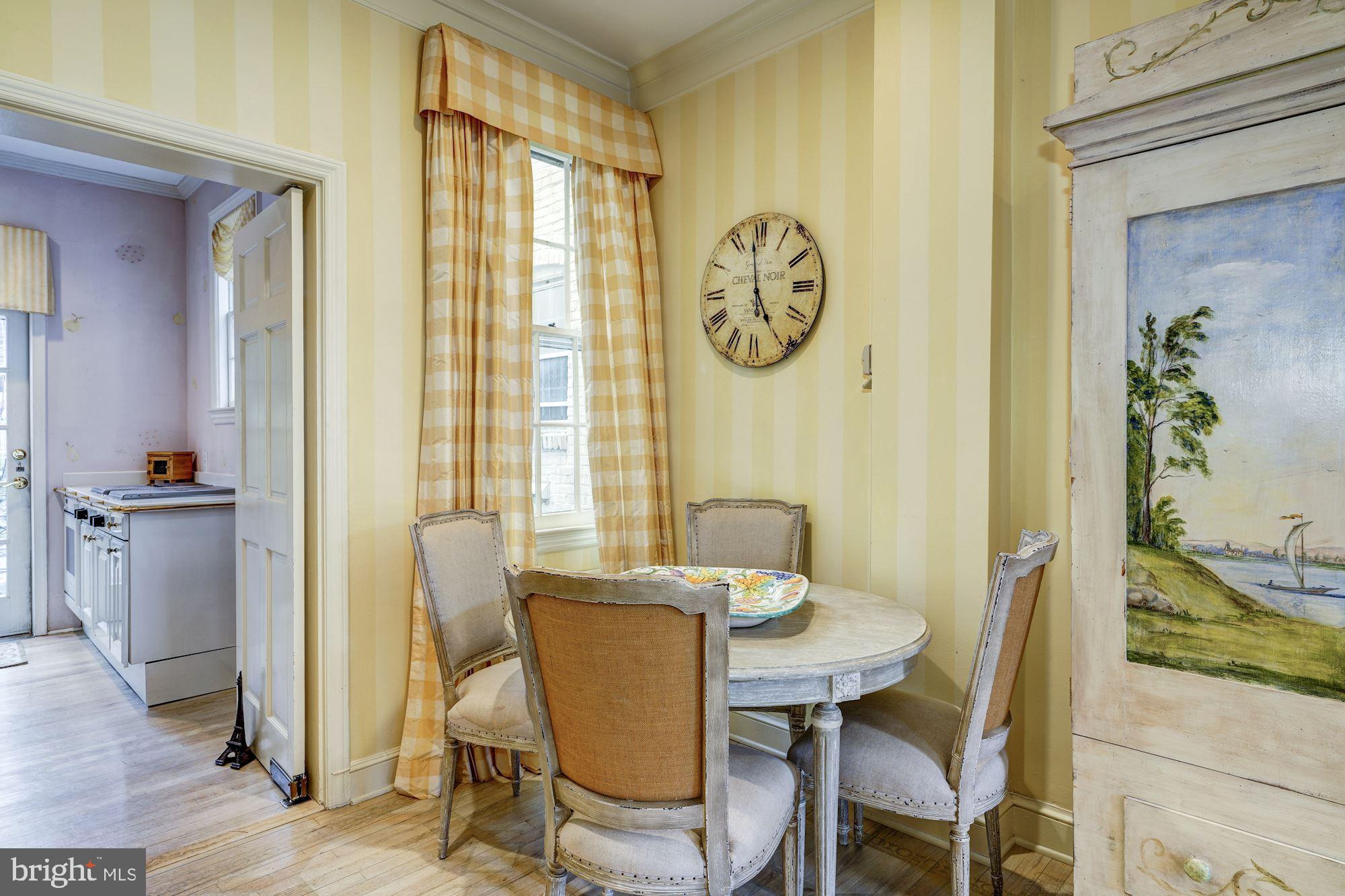 1337 28th Street Northwest Washington, DC 20007 - Photo 4 of 14 Dining Area with east facing window