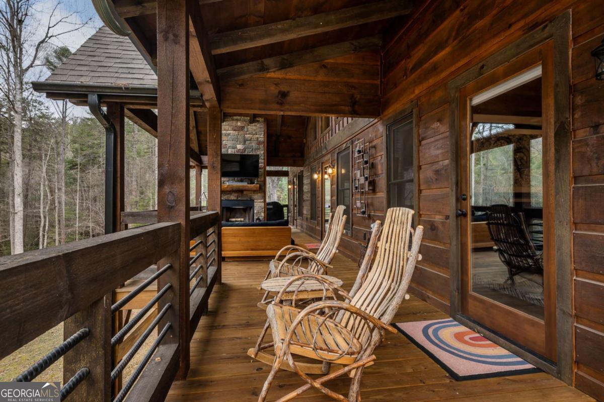 15 Bootleg Mountain Road, Unit 11 Morganton, GA 30560 - Photo 26 of 67 a view of an outdoor space with seating area