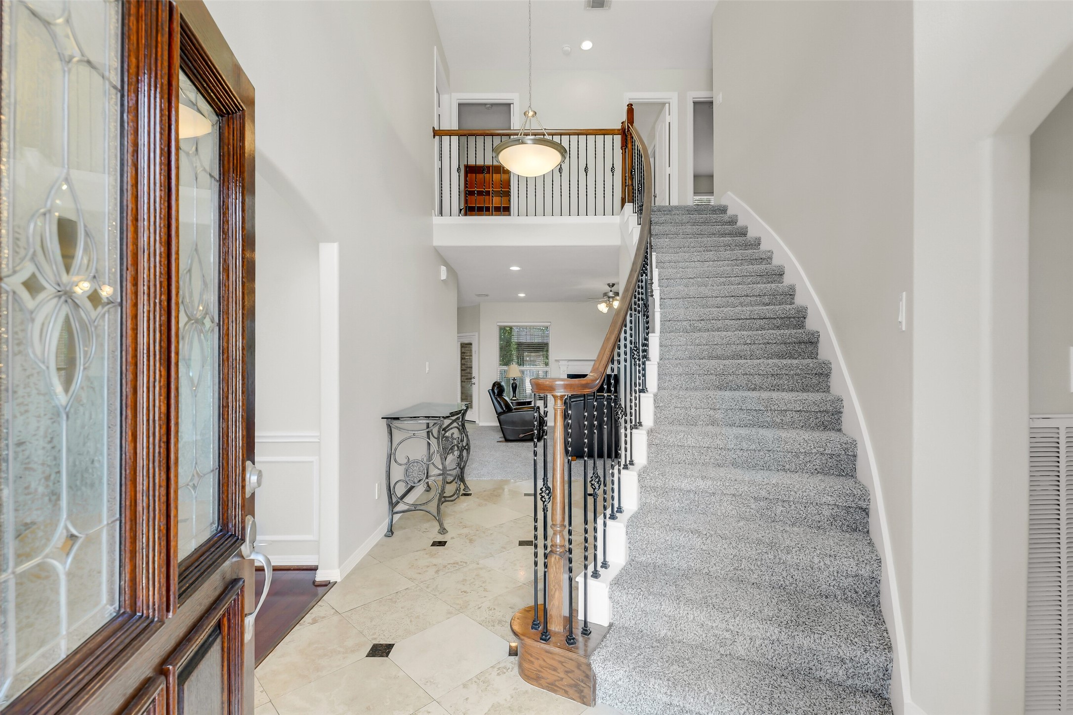 14906 Windsor Manor Houston, TX 77069 - Photo 2 of 34 Tiled two story entry ~
