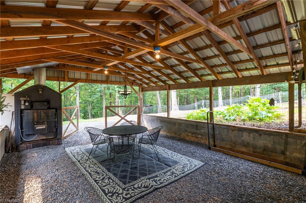 550 Pannel Road Reidsville, NC 27320 - Photo 28 of 40 Walkout Basement Covered Area w/Boiler