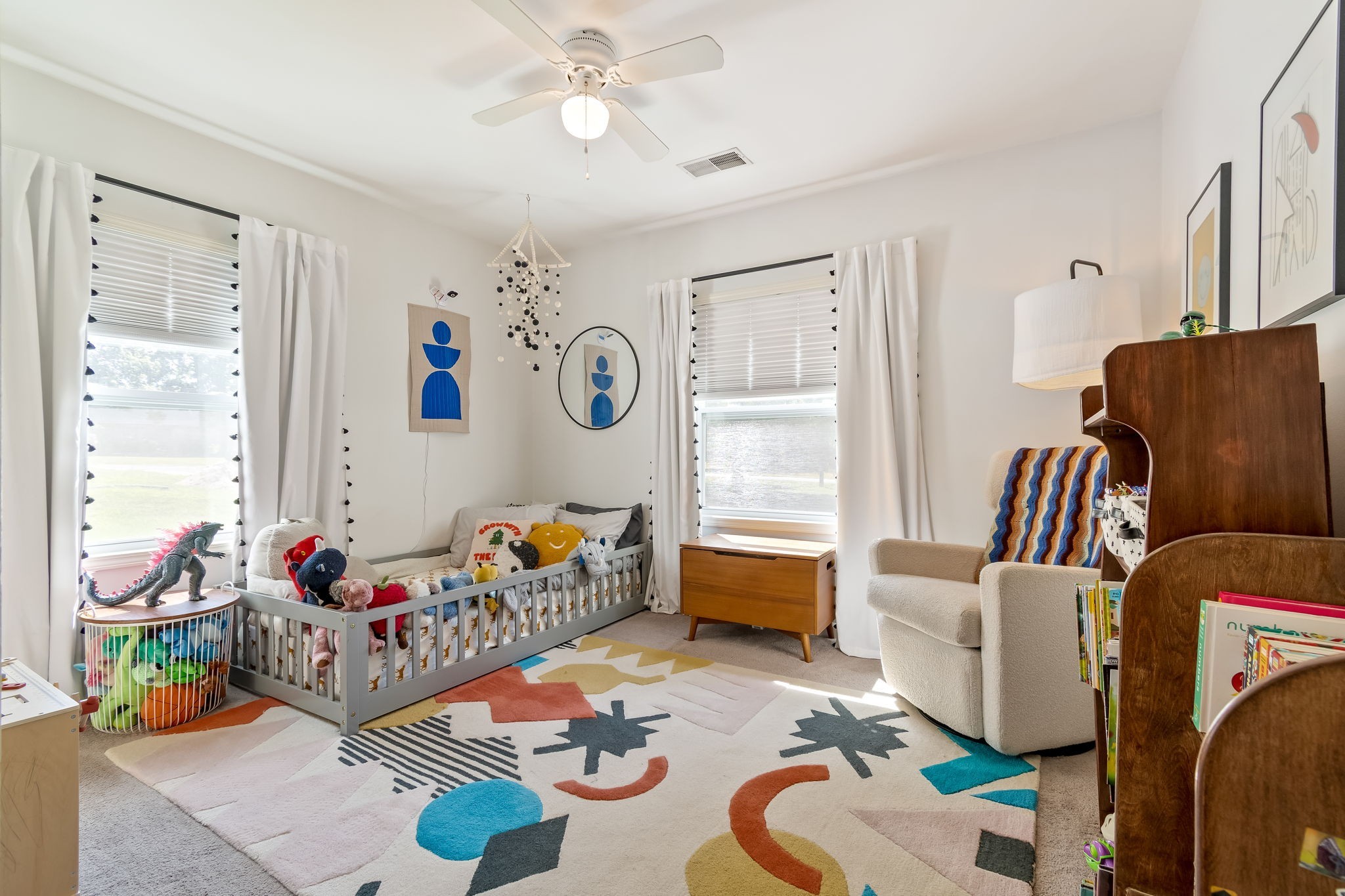 1136 Pierce Road Madison, TN 37115 - Photo 37 of 63 a bedroom with furniture and a large window