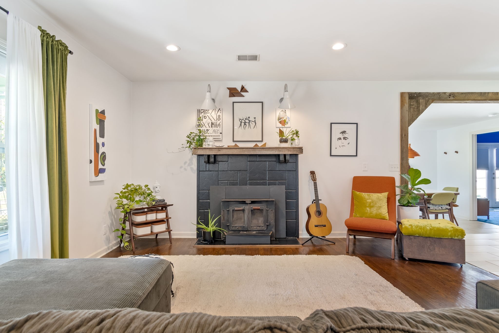 1136 Pierce Road Madison, TN 37115 - Photo 9 of 63 a living room with furniture and a fireplace