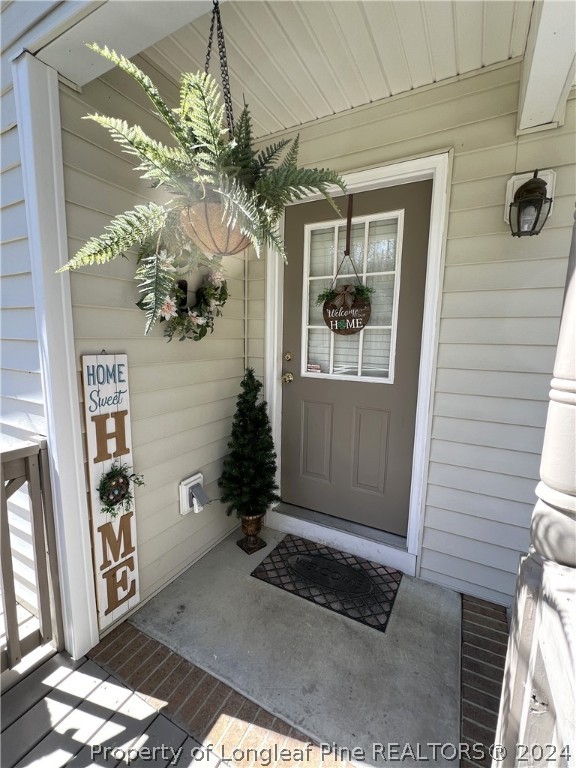 2196 Post Office Road Sanford, NC 27330 - Photo 5 of 21 a view of a entryway of the house