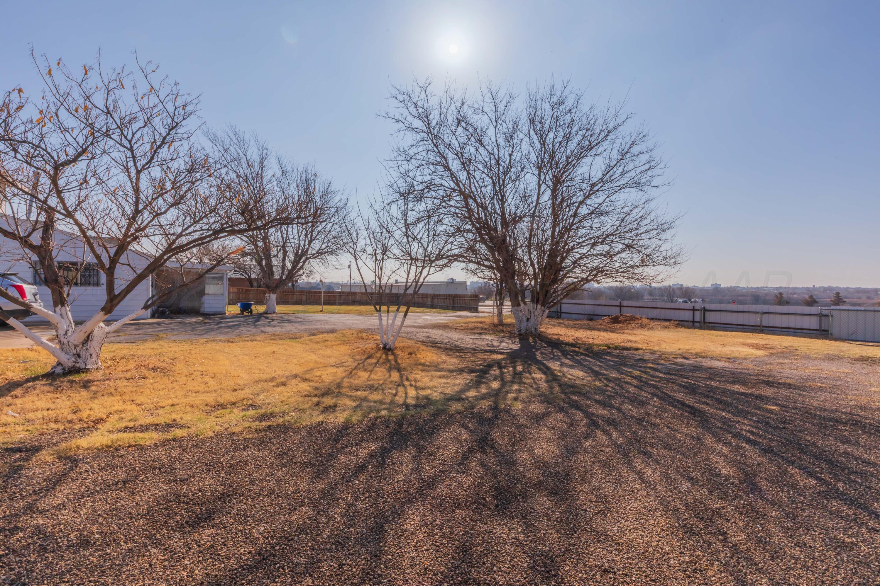 905 North Travis Street Amarillo, TX 79107 - Photo 40 of 42 a view of yard covered with snow in back
