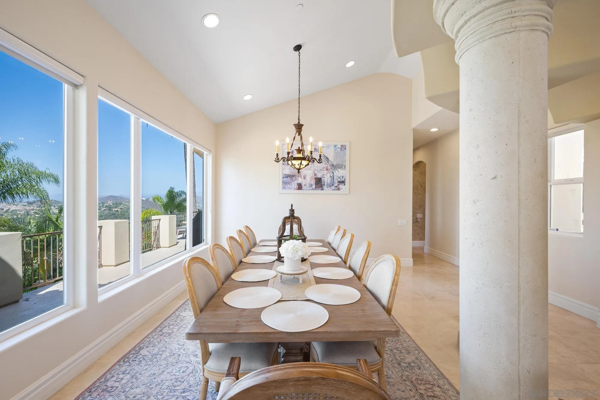 16110 Lakeview Road Poway, CA 92064 - Photo 11 of 51 a dining room with furniture and window