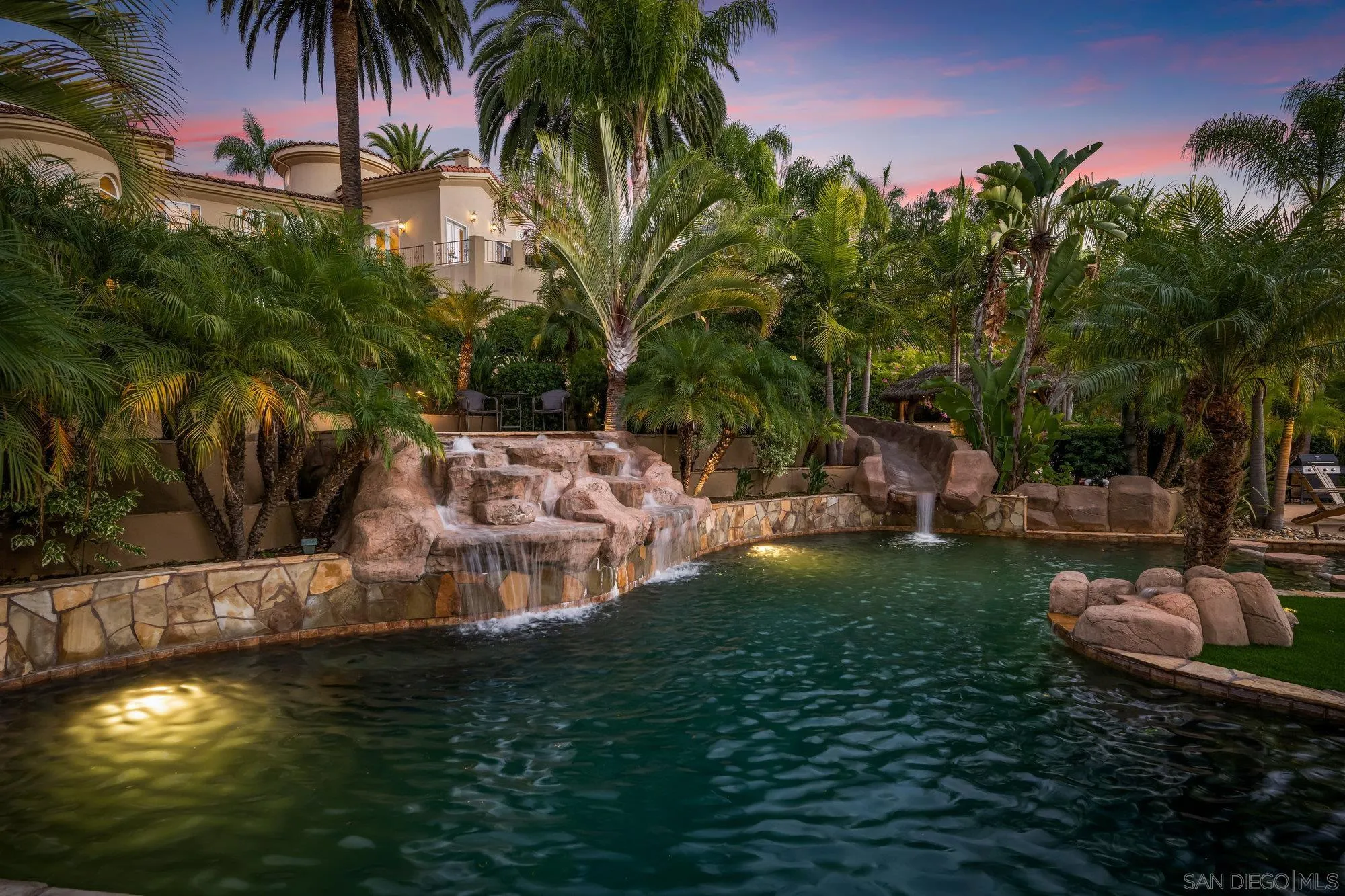 16110 Lakeview Road Poway, CA 92064 - Photo 2 of 51 a view of a swimming pool with a garden