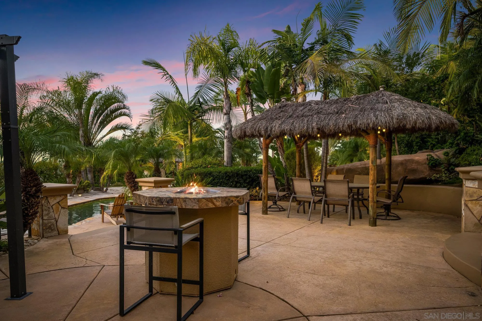 16110 Lakeview Road Poway, CA 92064 - Photo 50 of 51 a patio with a table and chairs