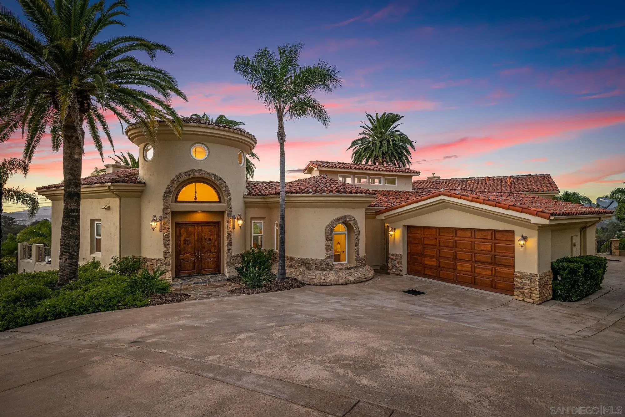 16110 Lakeview Road Poway, CA 92064 - Photo 5 of 51 a front view of a house with a garden