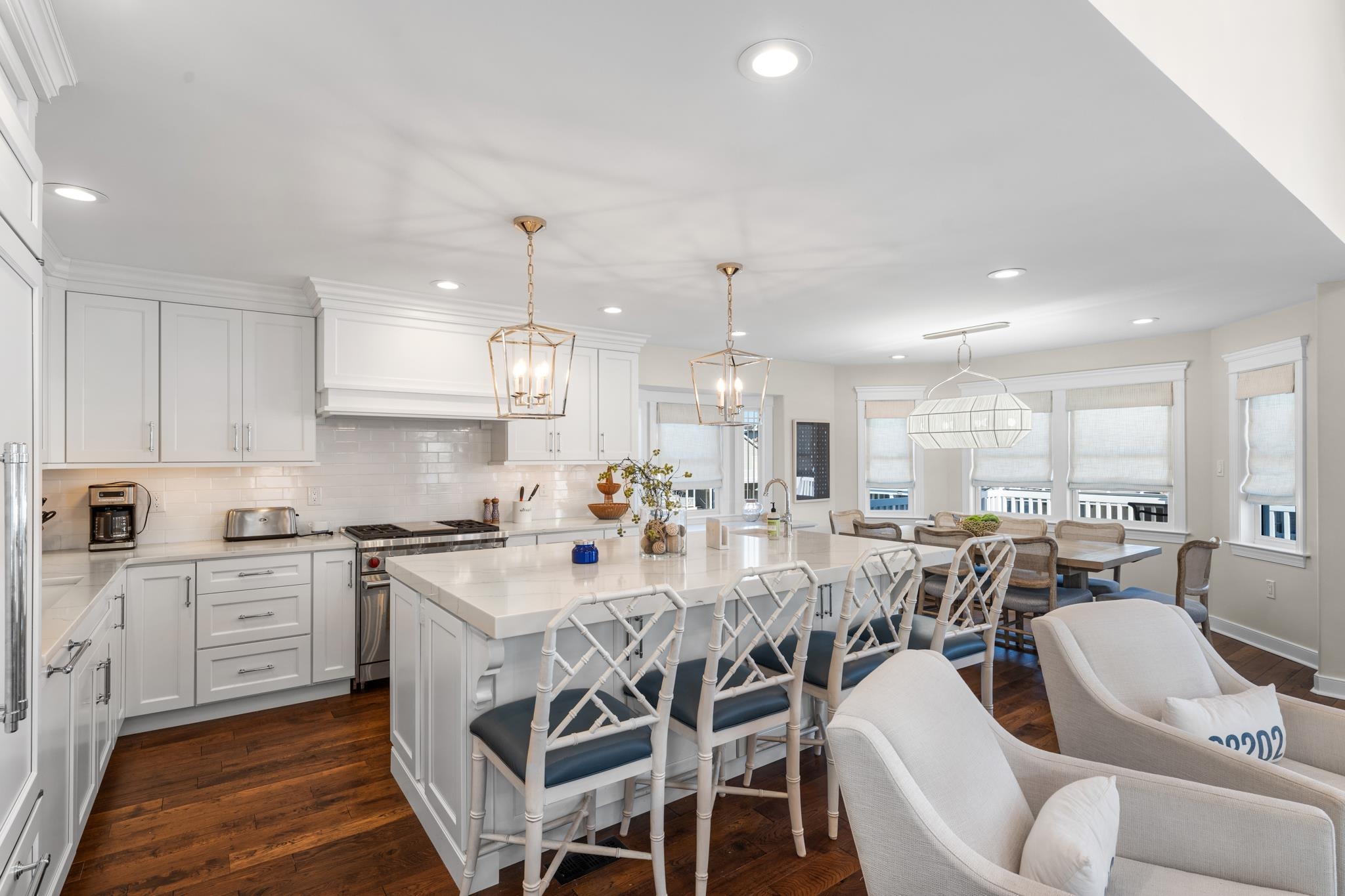 40 13th Street East Avalon, NJ 08202 - Photo 15 of 40 a kitchen with lots of counter top space and furniture