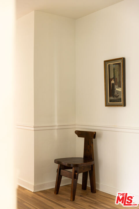 1200 Avenue 64 Pasadena, CA 91105 - Photo 24 of 62 a view of a room with a bench and wooden floor