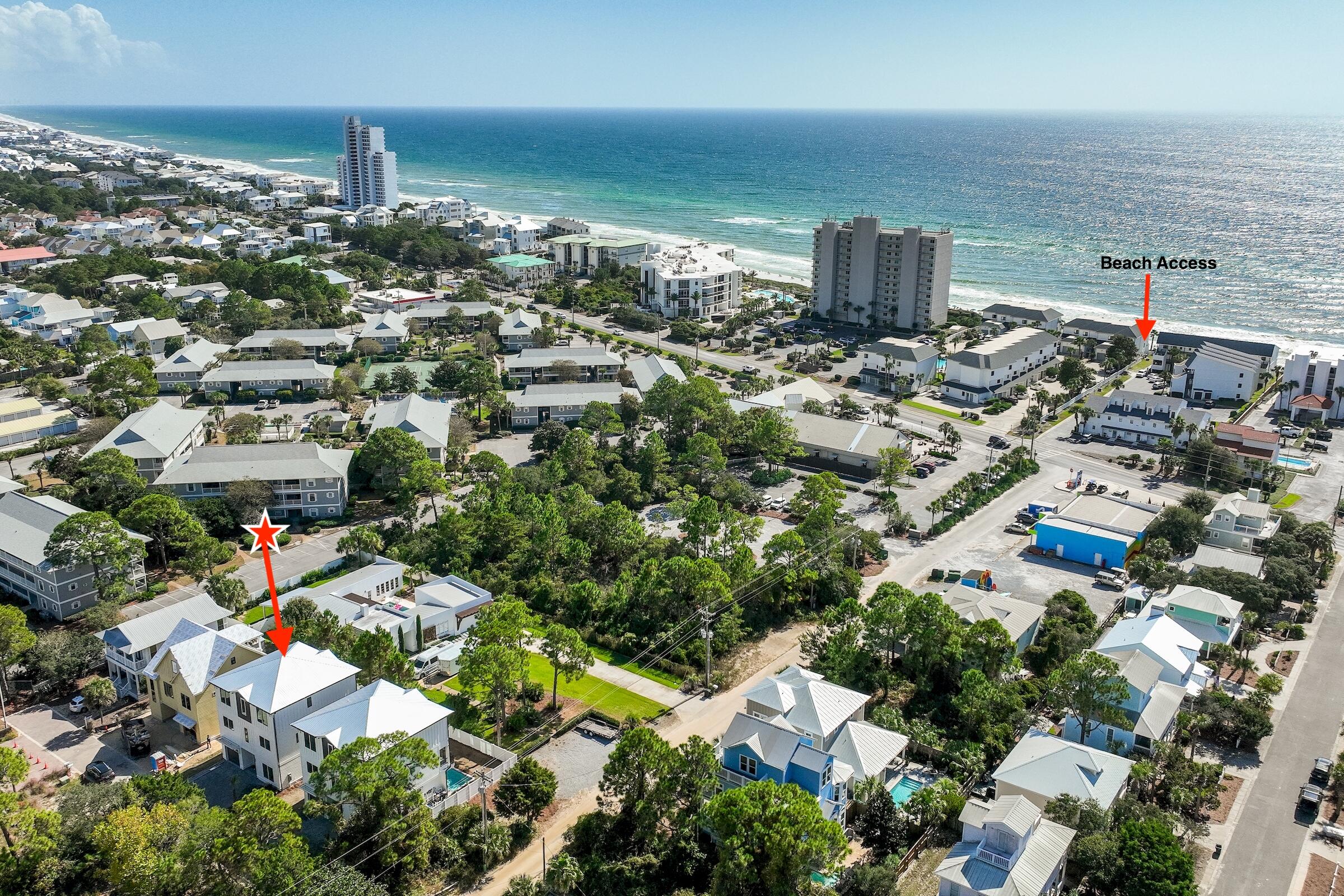 22 Henderson Place Santa Rosa Beach, FL 32459 - Photo 2 of 33 an aerial view of residential houses with outdoor space