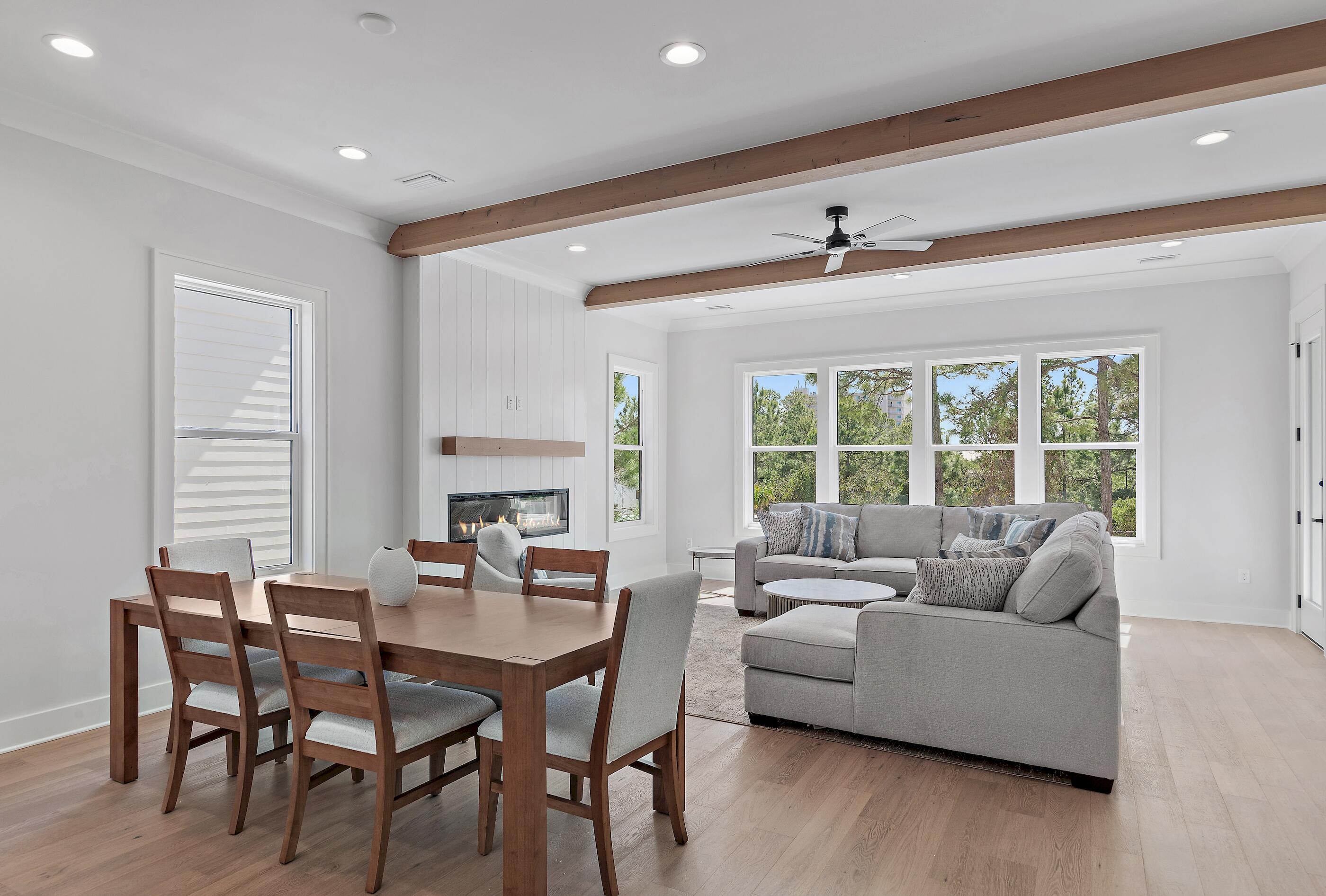 22 Henderson Place Santa Rosa Beach, FL 32459 - Photo 6 of 33 a living room with furniture and a large window