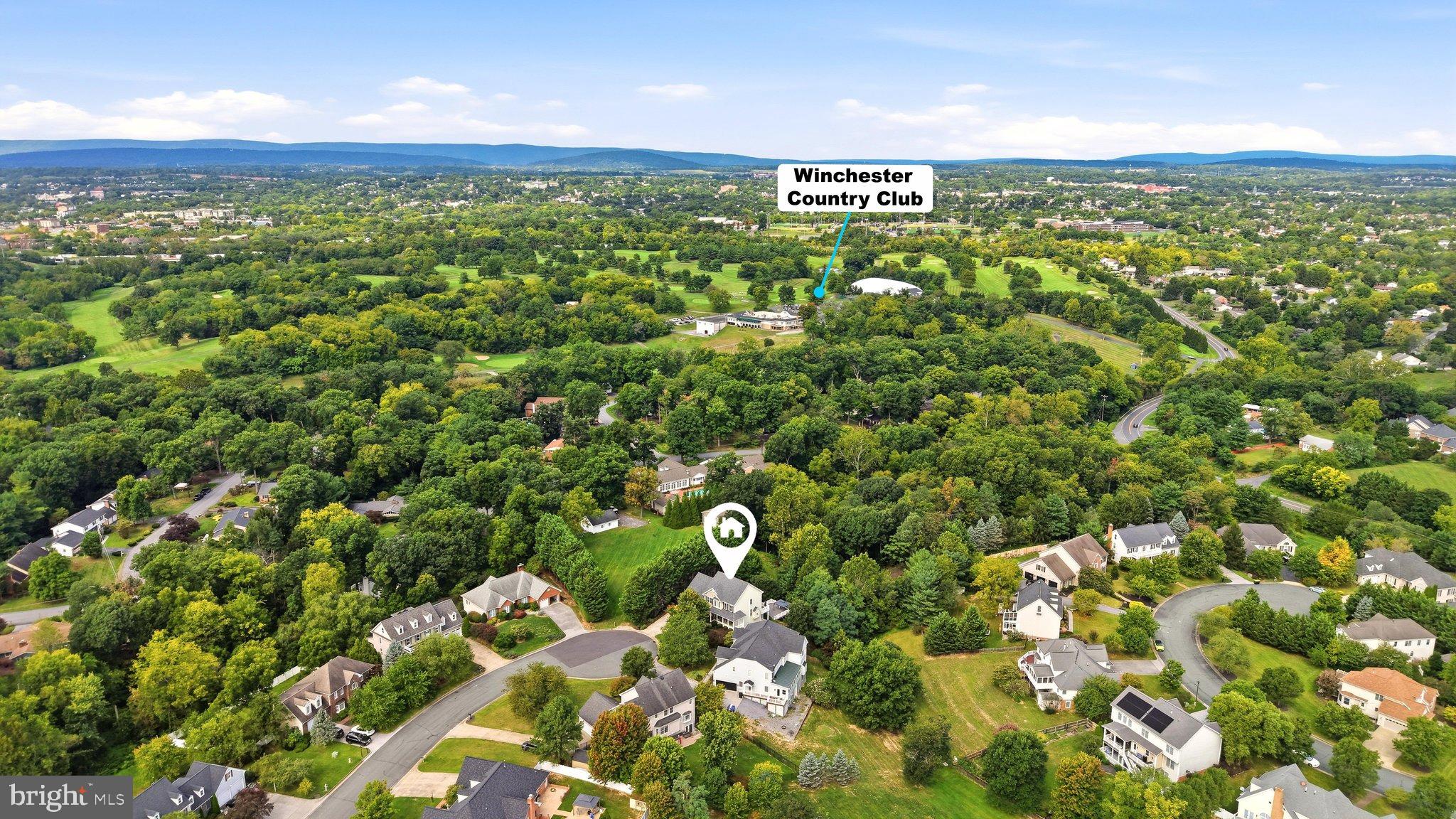 314 Huntersridge Road Winchester, VA 22602 - Photo 70 of 76 Aerial View