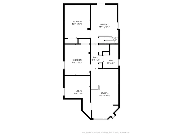 a picture of a door in front of a mirror