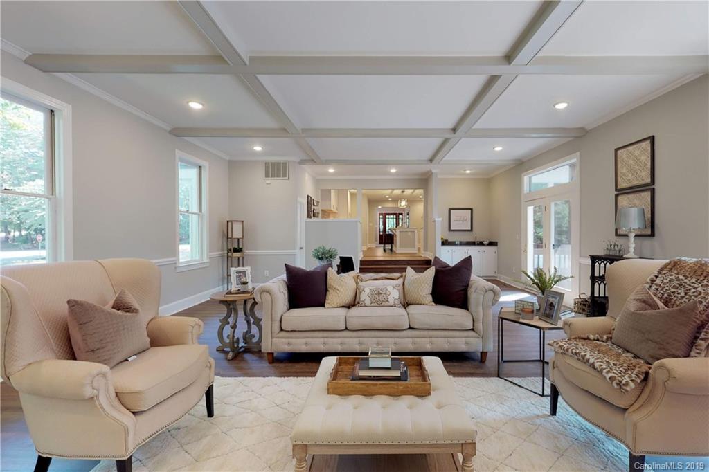 3811 High Ridge Road Charlotte, NC 28270 - Photo 10 of 35 a living room with furniture and a large window