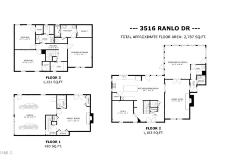$1,825,000 | 3516 Ranlo Drive, Raleigh, NC 27612