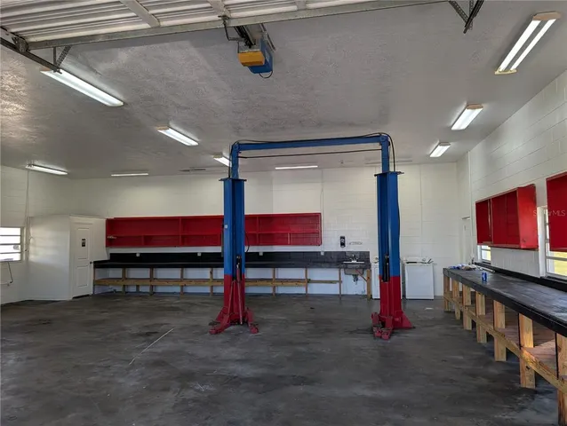 a view of game room with game table