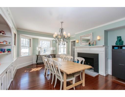 102 Abbott Road Wellesley, MA 02481 - Photo 8 of 21 a view of a dining room with furniture window and wooden floor