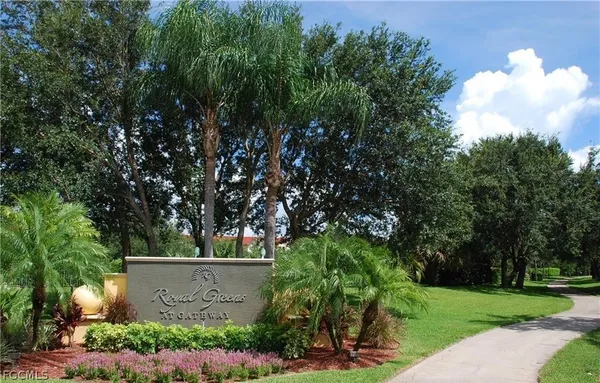 a view of a garden