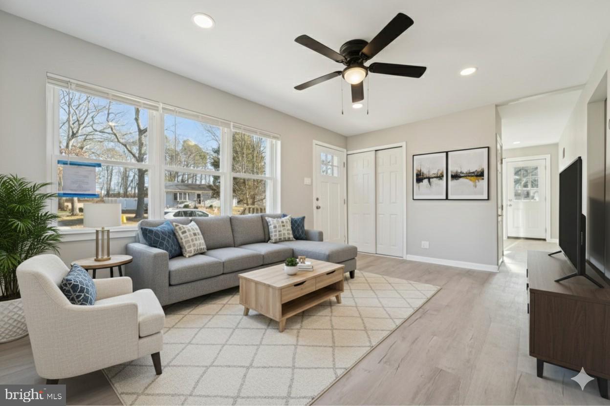760 Ashbourne Avenue Lindenwold, NJ 08021 - Photo 2 of 30 Inviting Living Room - Virtually Staged