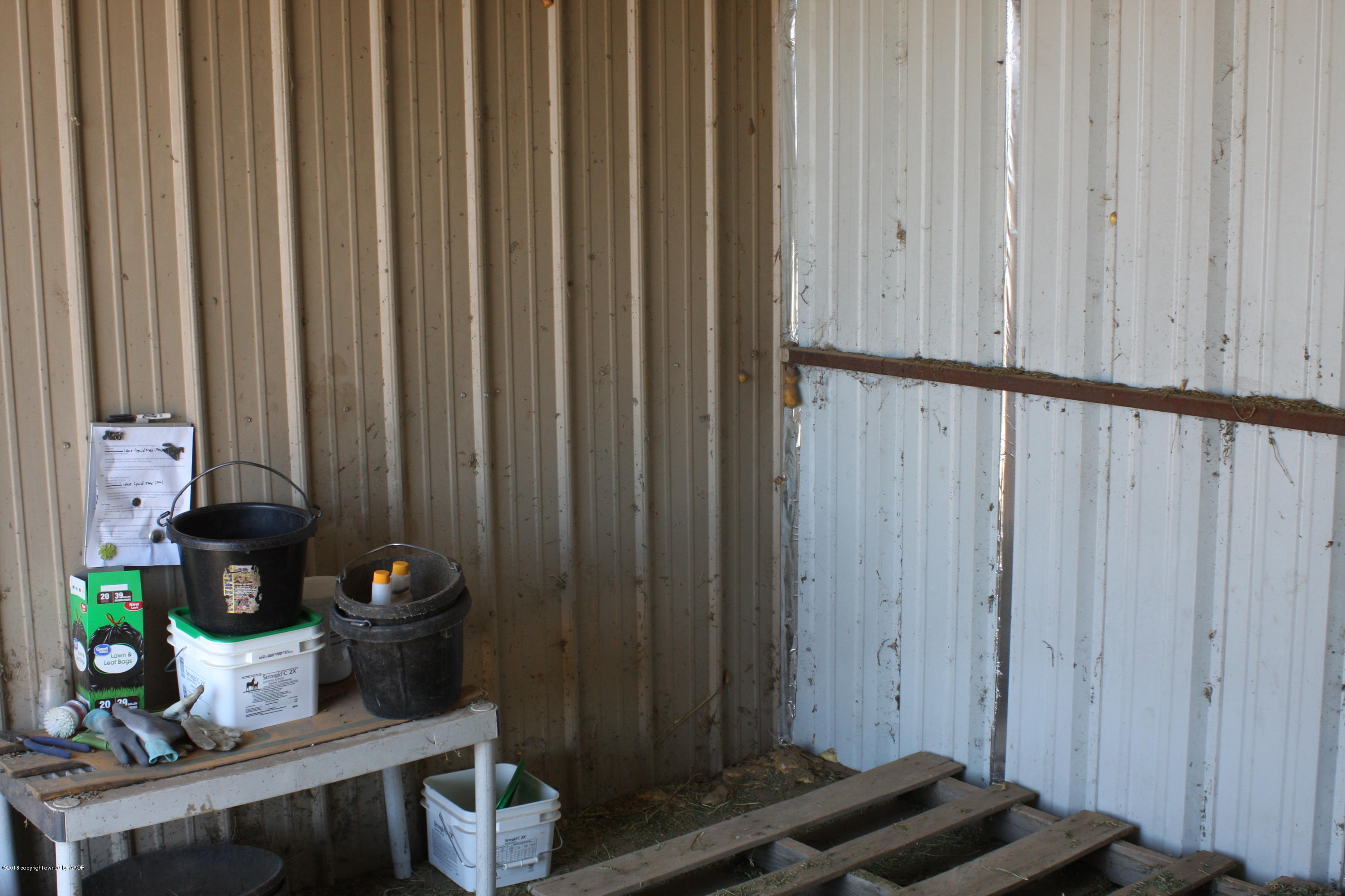 9110 Dowell Road Amarillo, TX 79119 - Photo 35 of 47 12aMisc Horse Barn-Feed Room 02