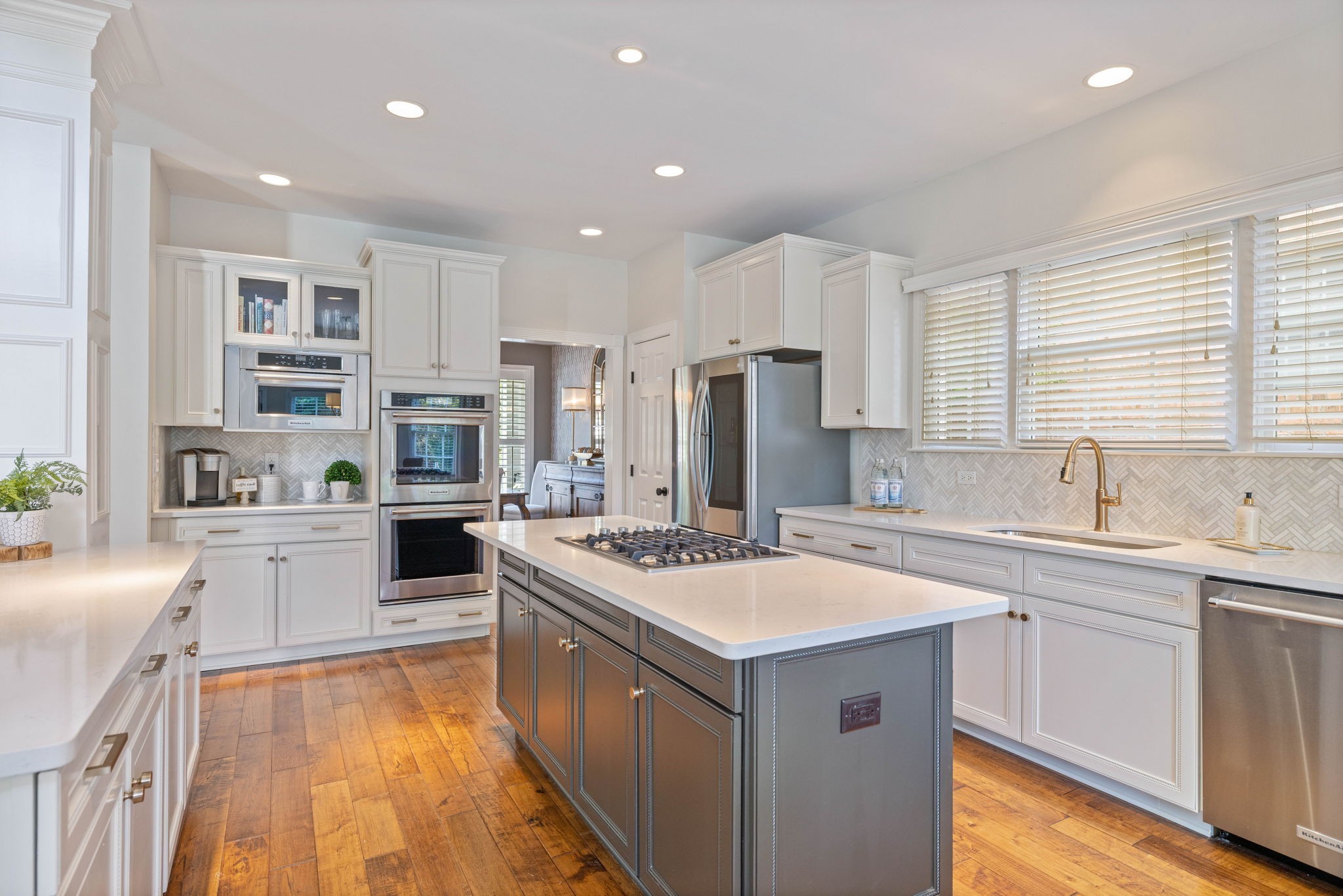 153 Cornerstone Circle Franklin, TN 37064 - Photo 18 of 70 a kitchen with a sink stove top oven and refrigerator