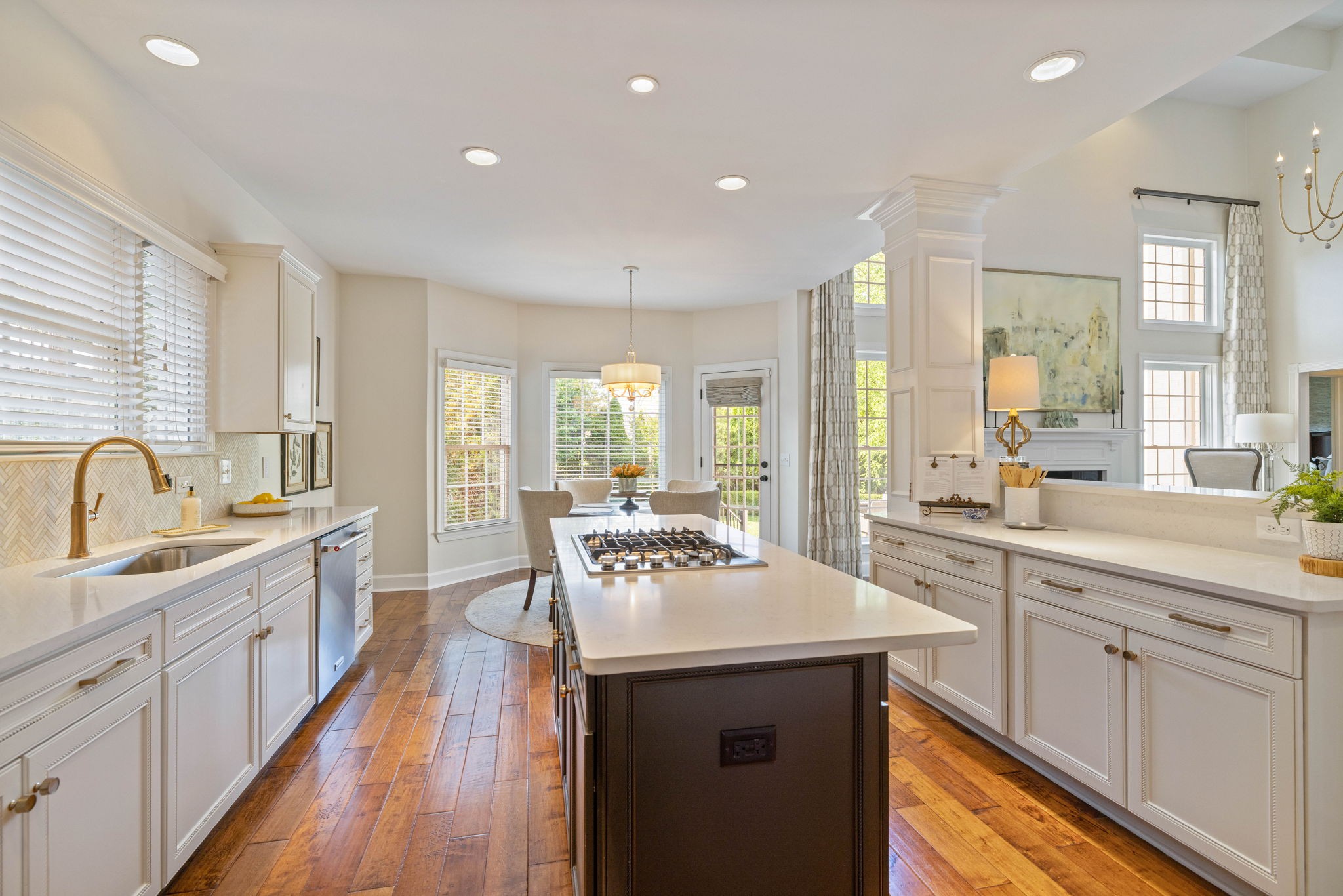 153 Cornerstone Circle Franklin, TN 37064 - Photo 19 of 70 a kitchen with sink stove and cabinets