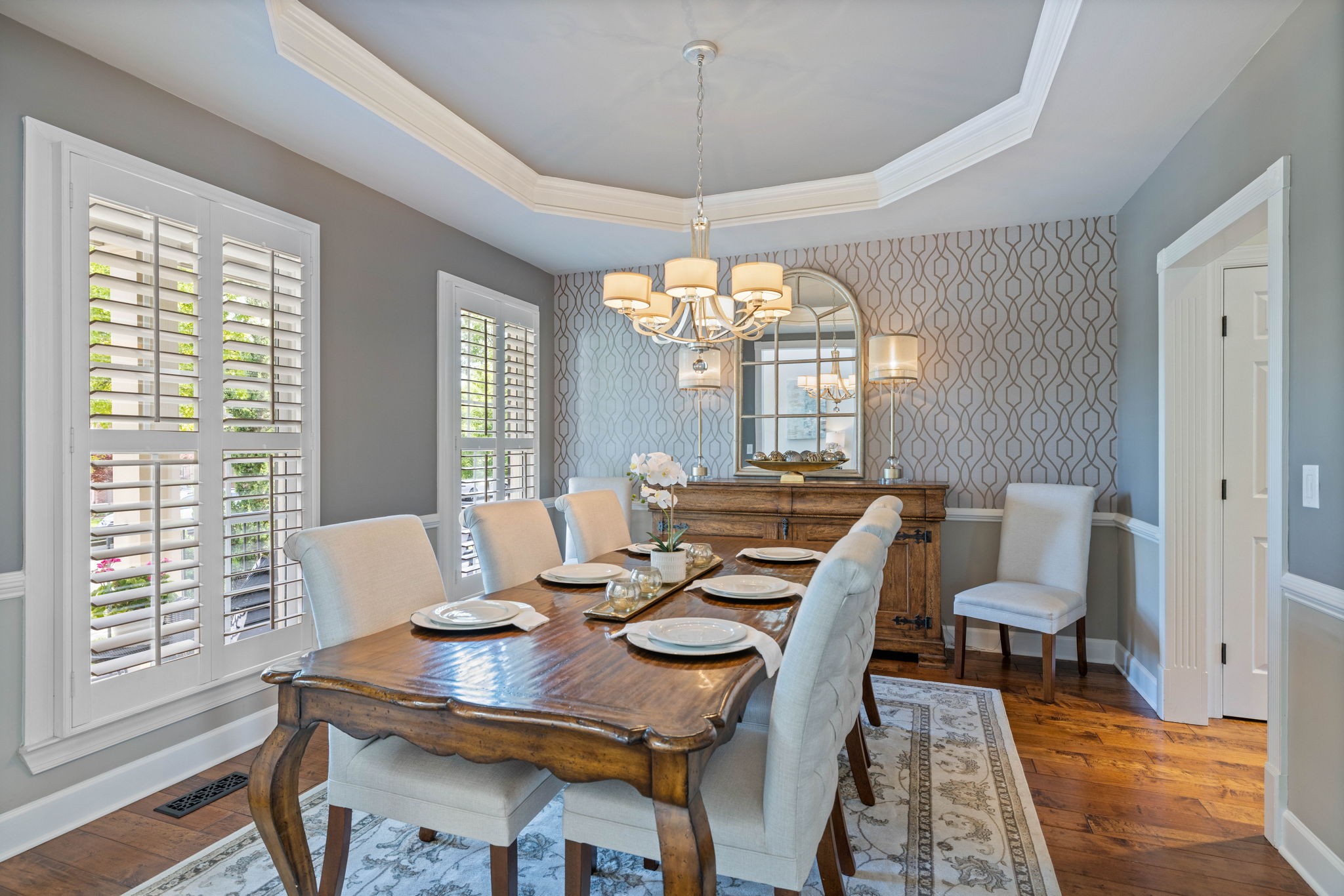 153 Cornerstone Circle Franklin, TN 37064 - Photo 28 of 70 a view of a dining room with furniture window and outside view
