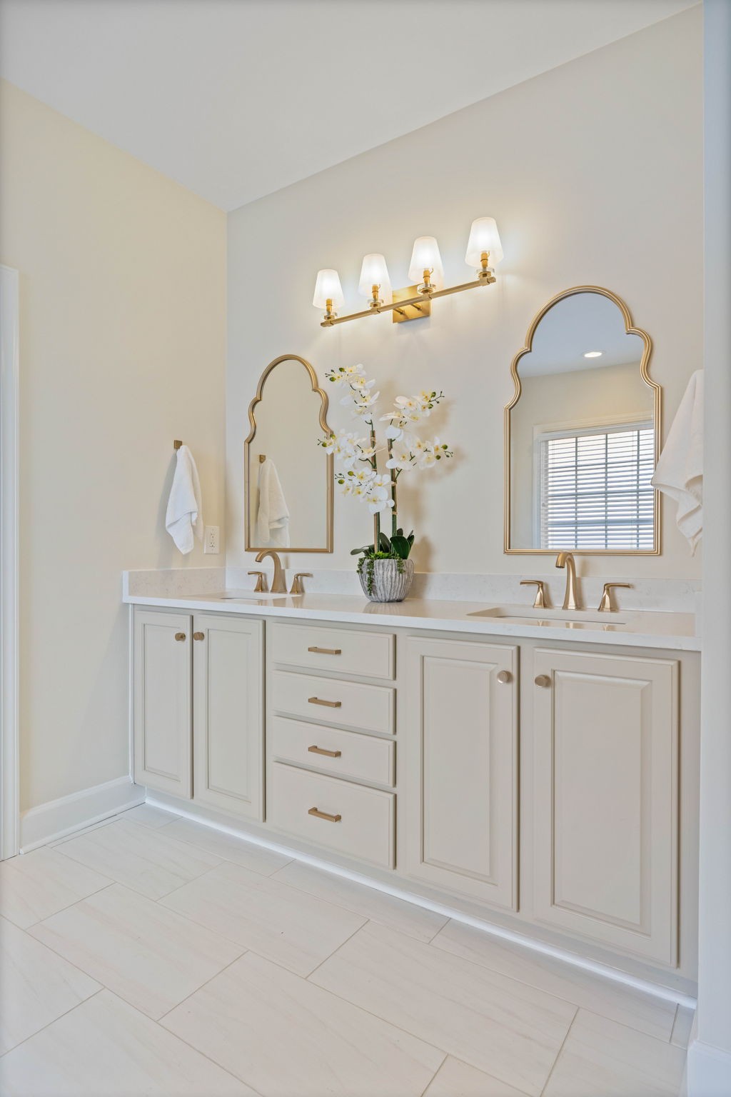 153 Cornerstone Circle Franklin, TN 37064 - Photo 36 of 70 a bathroom with a sink vanity and mirror