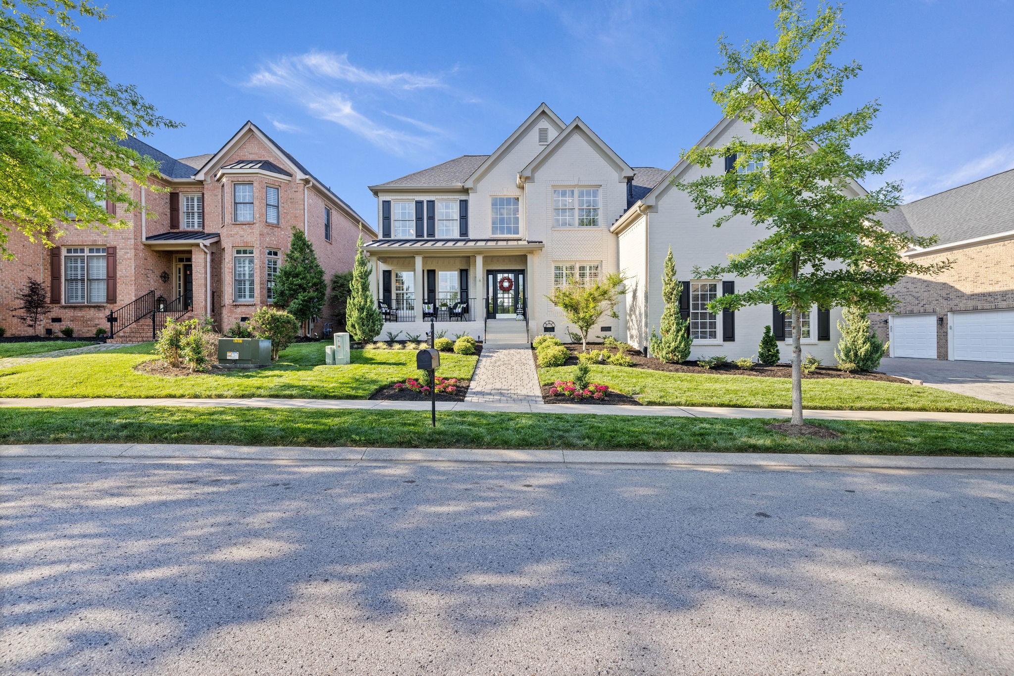 153 Cornerstone Circle Franklin, TN 37064 - Photo 70 of 70 a front view of a house with a yard and plants
