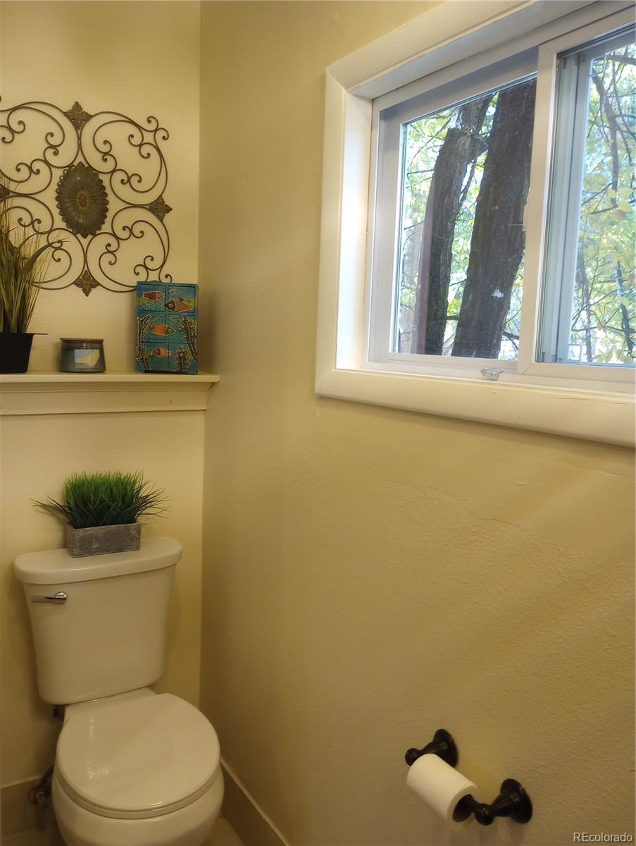 111 Crystal Park Road, Unit 1 Manitou Springs, CO 80829 - Photo 17 of 28 a white toilet sitting next to a window