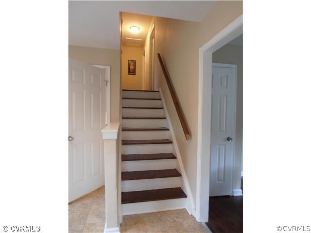 6316 Barrister Road Chesterfield, VA 23832 - Photo 2 of 12 a view of a hallway with staircase