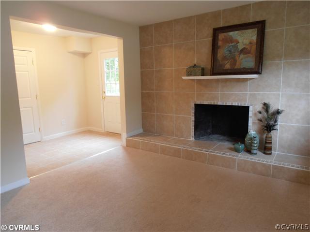 6316 Barrister Road Chesterfield, VA 23832 - Photo 10 of 12 a view of an empty room with a fireplace