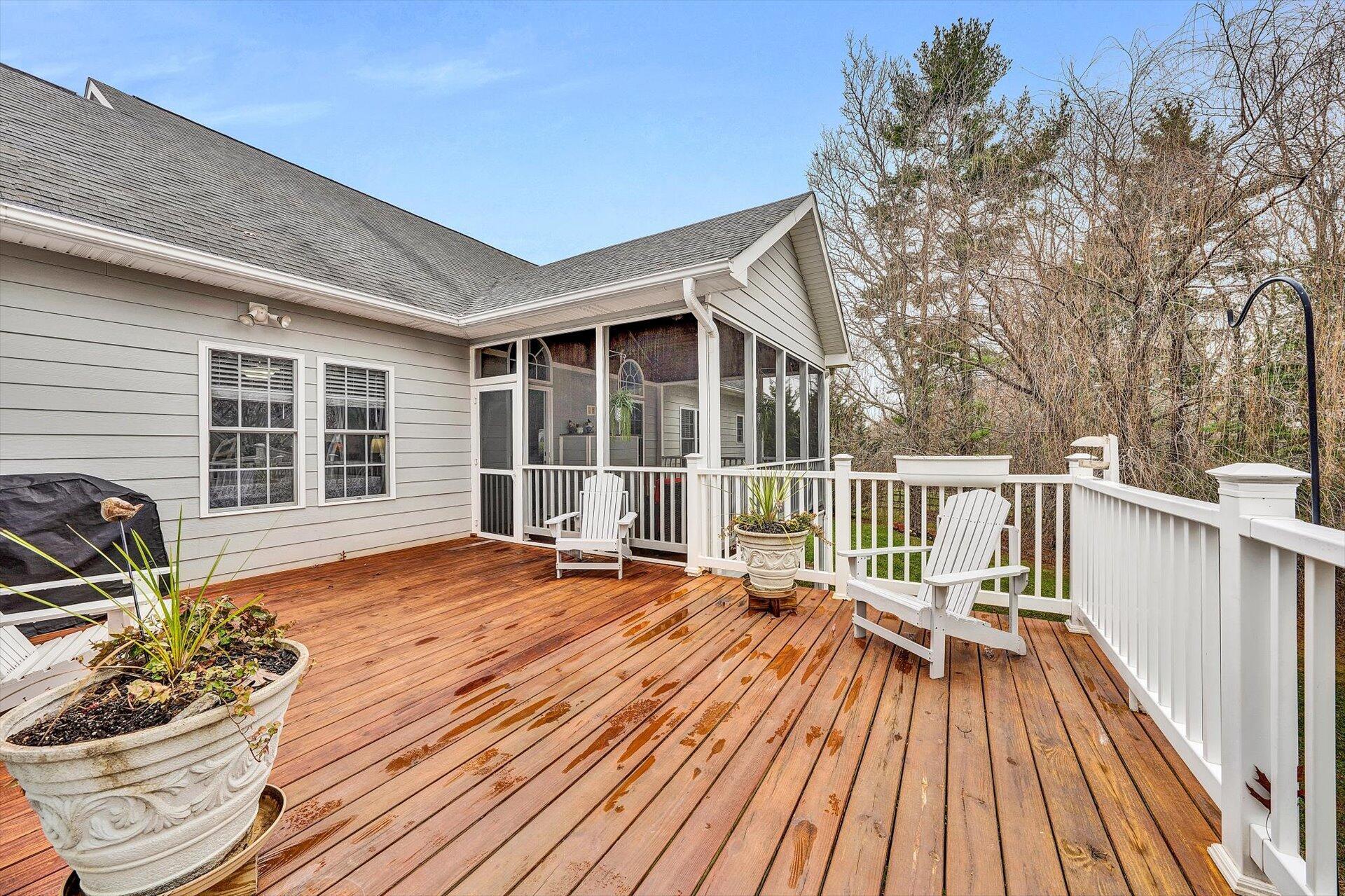 70 Cahas Summit Road Boones Mill, VA 24065 - Photo 30 of 48 Spacious Rear Deck