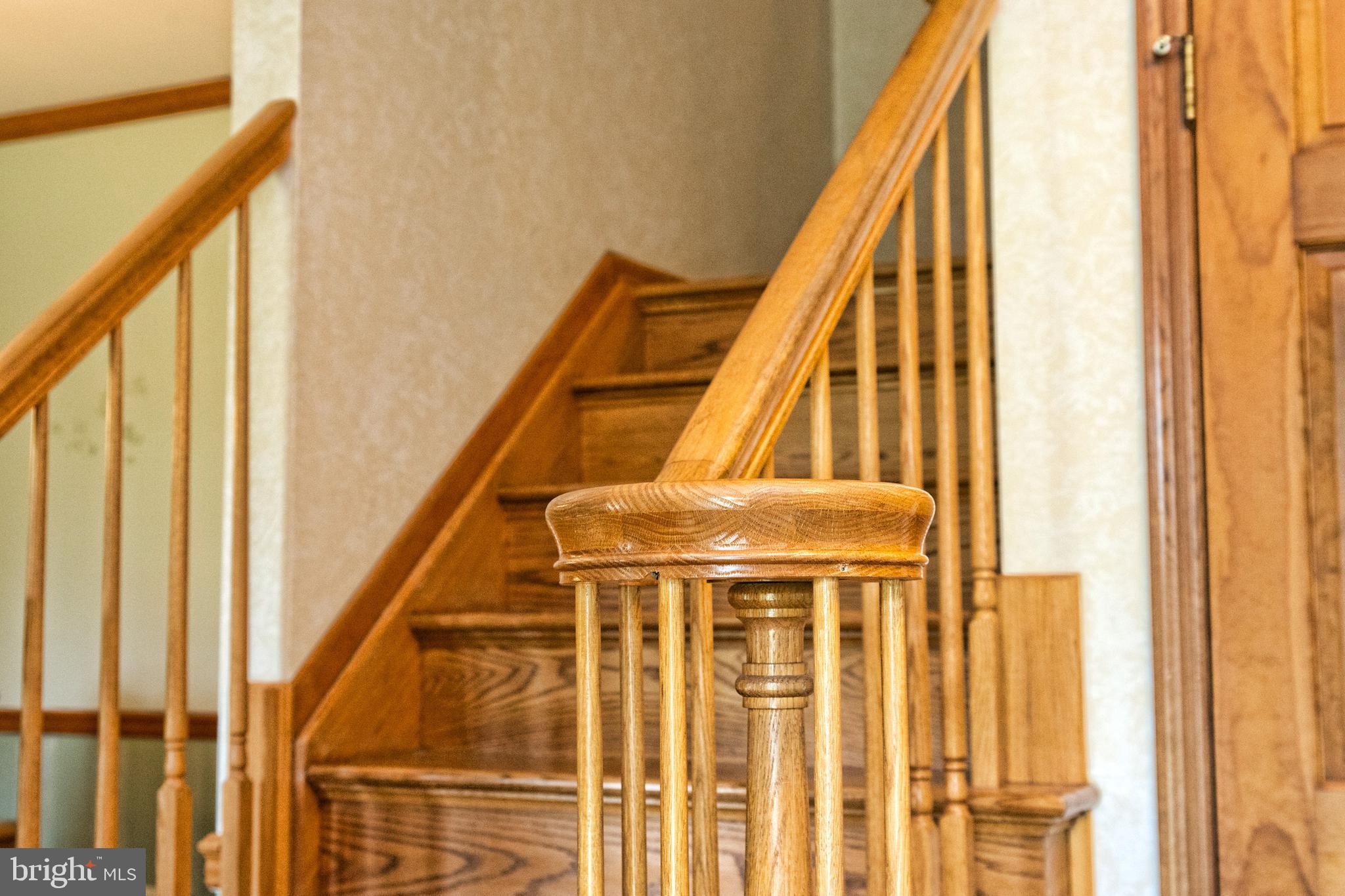73 Ellisdale Road Allentown, NJ 08501 - Photo 32 of 49 Beautiful Hardwood Stairs.