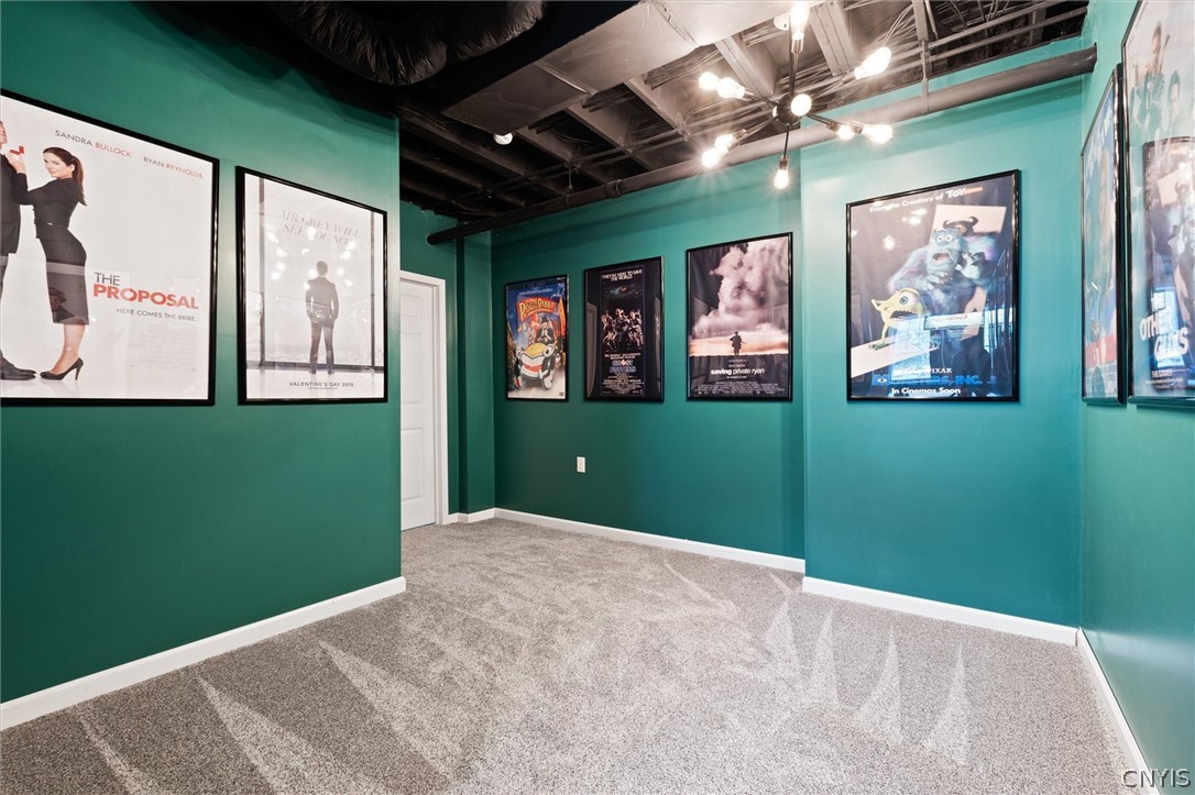 5918 McKinley Road Cicero, NY 13039 - Photo 33 of 50 Lower Level Movie and Game Room.