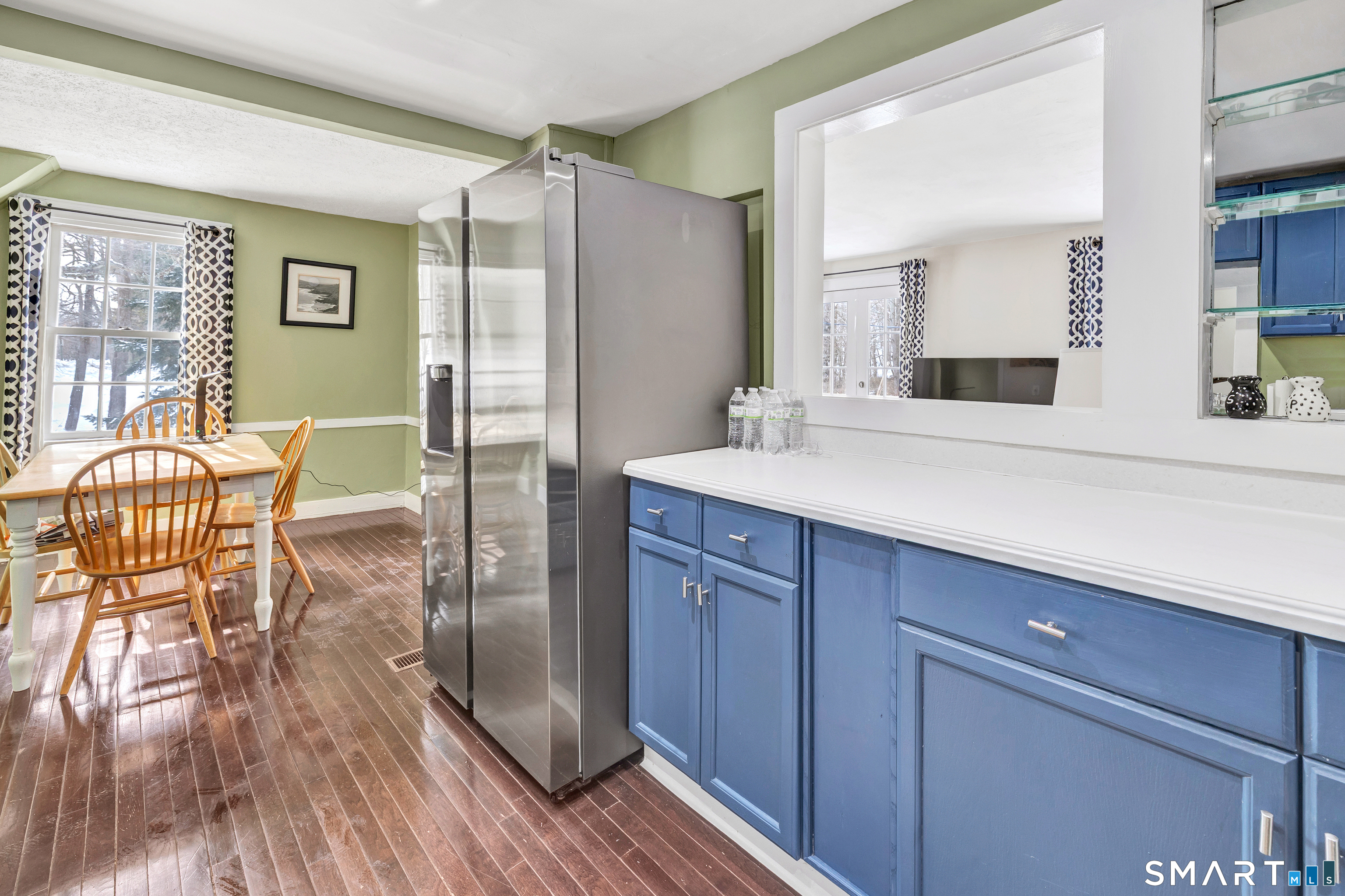 274 Lyons Plain Road Weston, CT 06883 - Photo 30 of 40 a spacious bathroom with a granite countertop shower a sink and a mirror