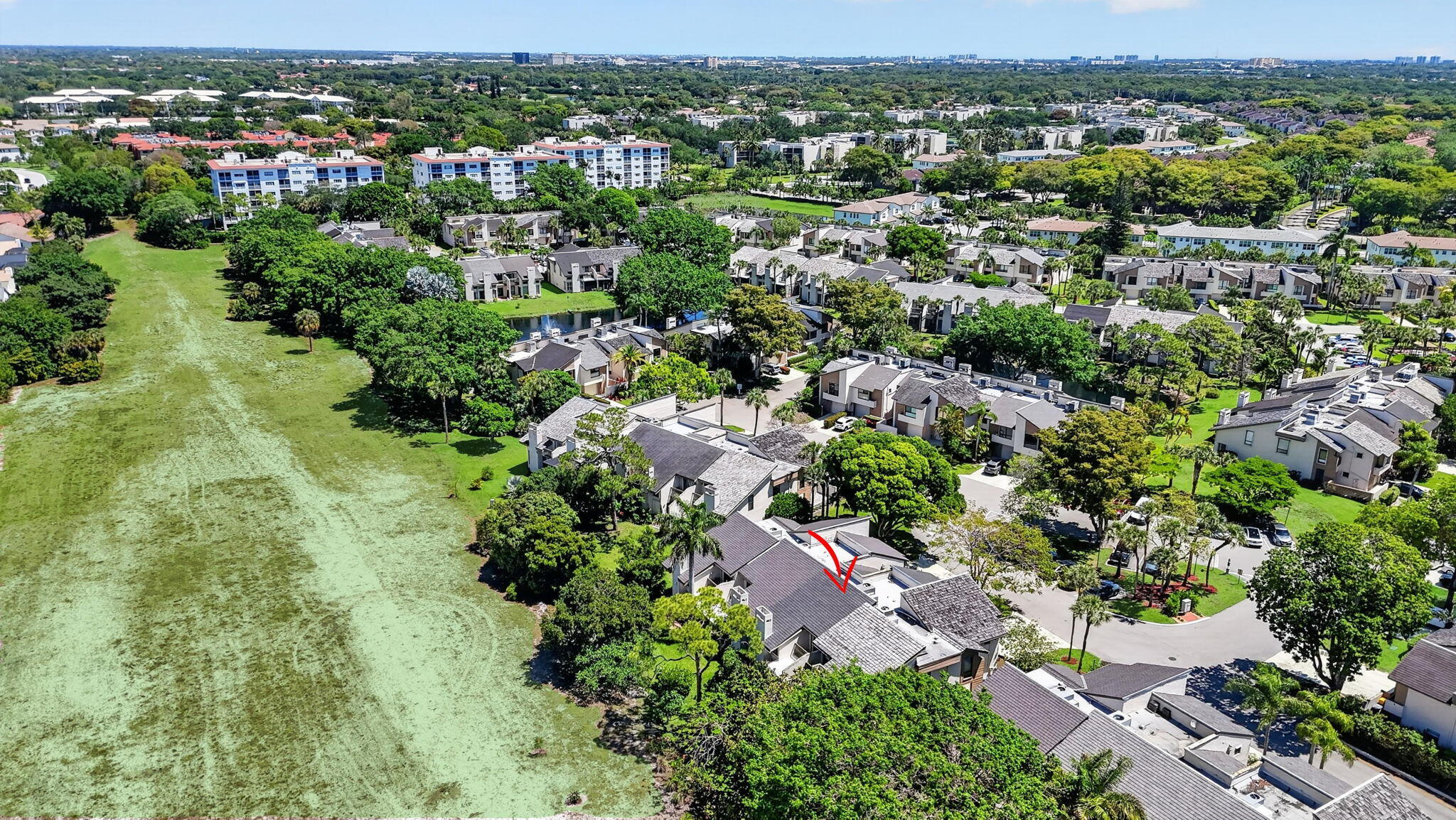 6062 Glendale Drive Boca Raton, FL 33433 - Photo 56 of 58 Wide greenspace behind